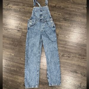 Free People Jean overalls